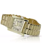 Gold men's watch Geneve ★ zlotychlopak.pl ★ Gold purity 585 333 Low Price!