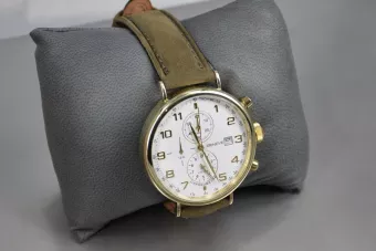 Італійське жовте золото чоловічий годинник Geneve mw053y