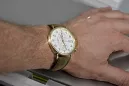 Италианско жълто злато мъжки часовник Geneve mw053y