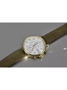 Италианско жълто злато мъжки часовник Geneve mw053y