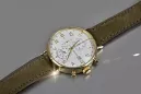 Italian Yellow gold men's Geneve watch mw053y