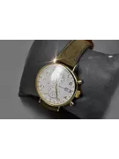 Италианско жълто злато мъжки часовник Geneve mw053y