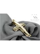 Golden Catholic Cross ★ russiangold.com ★ Gold 585 333 Low price