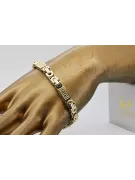 Bracelet grec byzantin en or jaune 14 carats 585 cb050y