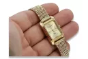 Gold men's watch Geneve ★ zlotychlopak.pl ★ Gold purity 585 333 Low Price!