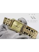 Gold men's watch Geneve ★ zlotychlopak.pl ★ Gold purity 585 333 Low Price!