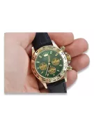 Gold men's watch Geneve ★ zlotychlopak.pl ★ Gold purity 585 333 Low Price!