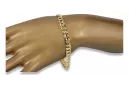 Yellow rose gold bracelet ★ russiangold.com ★ Gold 585 333 Low price