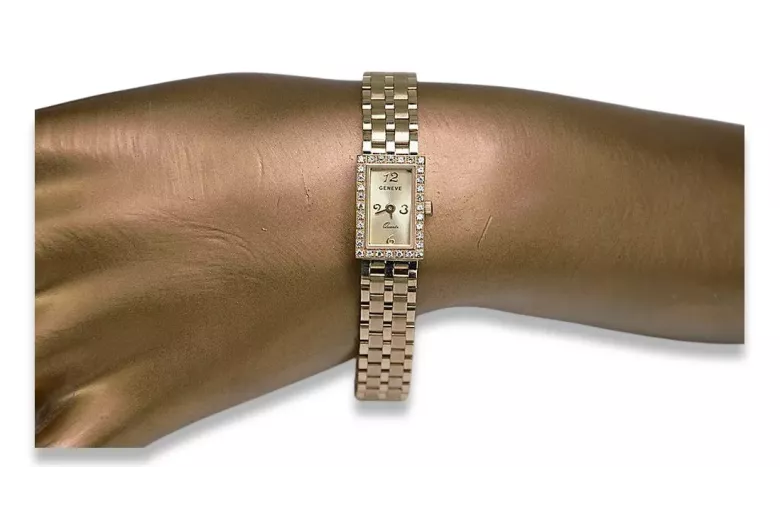 Montre femme en or ★ zlotychlopak.pl ★ Pureté de l&#39;or 585 333 Prix bas !