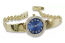 Gold Ladies watch ★ https://zlotychlopak.pl/fr/ ★ Pureté d'or 585 333 Low price!