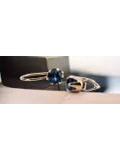 Vintage Ring Sapphire Original Vintage 14K Rose Gold vec056r