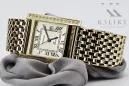 Gold men's watch Geneve ★ zlotychlopak.pl ★ Gold purity 585 333 Low Price!