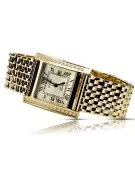 Gold men's watch Geneve ★ zlotychlopak.pl ★ Gold purity 585 333 Low Price!