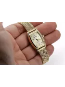 Gold men's watch Geneve ★ zlotychlopak.pl ★ Gold purity 585 333 Low Price!