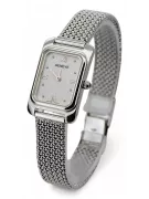 14K White Gold Square Women's Watch, lw003wdw