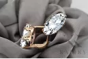 Original Vintage 14K Rose Gold Zircon Ring Vintage vec021r