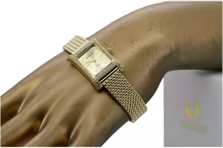 Montre hommes d'or Geneve ★ https://zlotychlopak.pl/fr/ ★ Pureté d'or 585 333 Low Price!