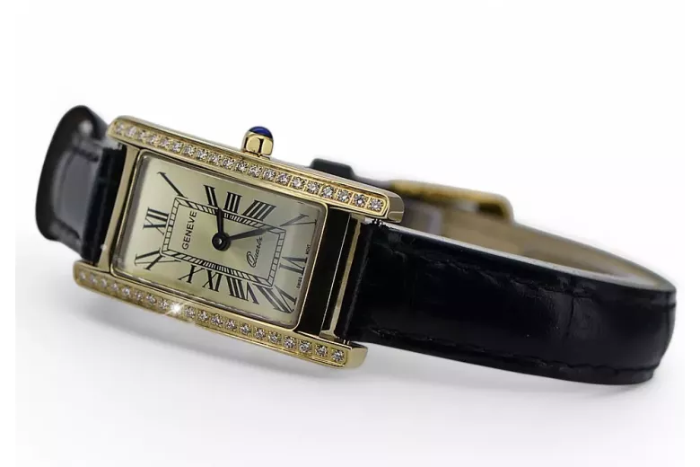 Montre femme en or ★ https://zlotychlopak.pl/fr/ ★ Pureté de l'or 585 333 Prix bas !