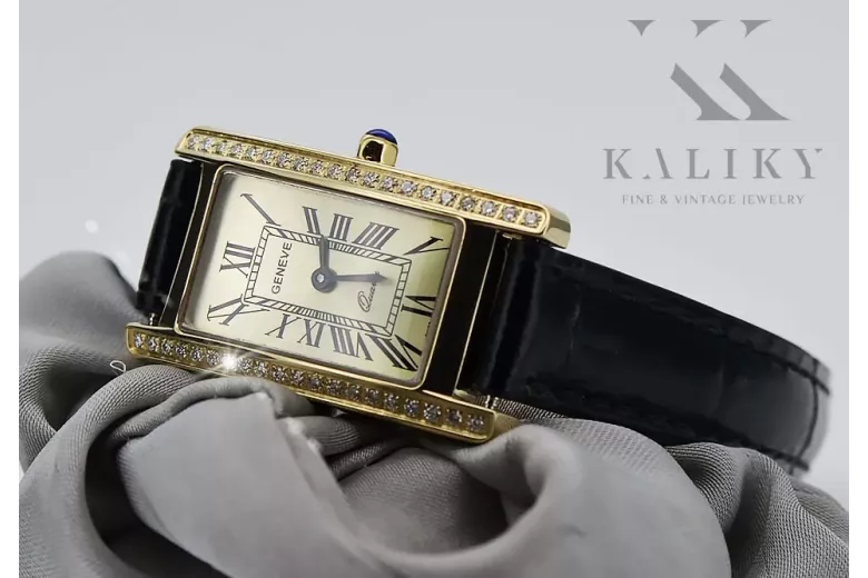 Montre femme en or ★ https://zlotychlopak.pl/fr/ ★ Pureté de l'or 585 333 Prix bas !