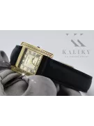 Gold men's watch Geneve ★ zlotychlopak.pl ★ Gold purity 585 333 Low Price!