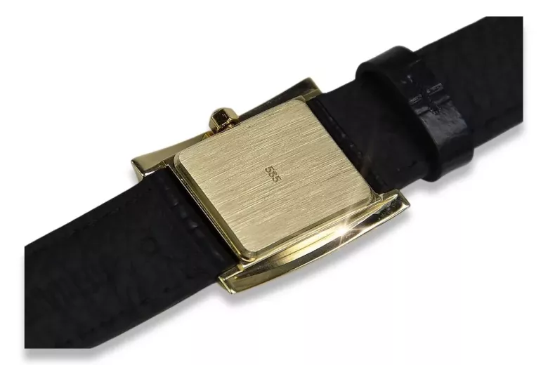 Reloj para hombres de oro Geneve ★ https://zlotychlopak.pl/es/ ★ Pureza de oro 585 333 Precio bajo!