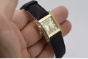 Gold men's watch Geneve ★ zlotychlopak.pl ★ Gold purity 585 333 Low Price!