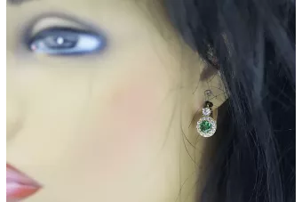 Pendientes de oro ★ https://zlotychlopak.pl/es/ ★ Muestra de oro 585 333 Precio bajo!