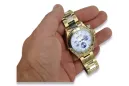 Ceas de Aur 14K pentru Bărbați, Cadran Albastru, 40mm - Geneve