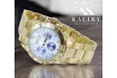 14K Gold Men's Watch, Blue Dial, 40mm - Geneve