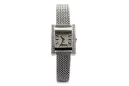 14K White Gold Diamond Watch, Прямоугольный 0.25ct lwd035wds&lbw003w