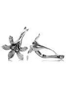 Boucles d’oreilles en argent  925 Flower Vintage ven222s