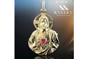 Jezus medallion icon pendant ★ zlotychlopak.pl ★ Gold 585 333 low price