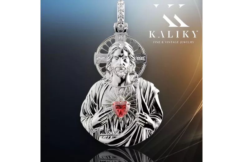 Jezus médaillon icône pendentif ★ https://zlotychlopak.pl/fr/ ★ Gold 585 333 bas prix