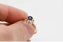 Jewlery Ring Alexandrite Original Vintage 14K Rose Gold vrc004r