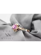 Anillo Amatista Original Vintage 14K Rose Gold Vintage vrc004r