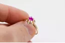 Ring Amethyst Original Vintage 14K Roségold Vintage vrc004r