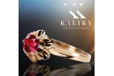 Ruby Original Vintage 14 Karat Roségold Ring Vintage Handwerk vrc004r