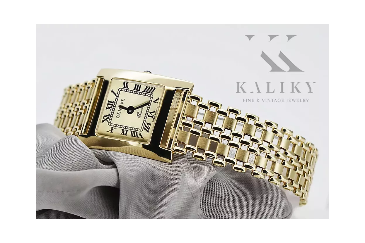 Reloj de oro para hombre Geneve ★ https://zlotychlopak.pl/es/ ★ Pureza del oro 585 333 ¡Precio bajo!