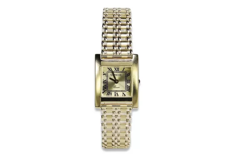 Reloj de oro para hombre Geneve ★ https://zlotychlopak.pl/es/ ★ Pureza del oro 585 333 ¡Precio bajo!