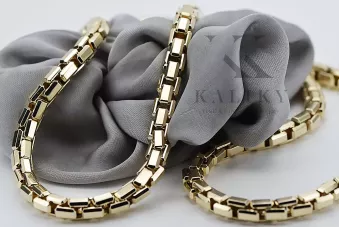 Złoty łańcuszek ankiet 14k 585 Nowy model Excellent! cc068y