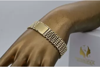 Gelbe Roségold Armband ★ russiangold.com ★ Gold 585 333 Niedriger Preis