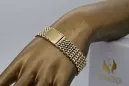 Златна гривна ★ russiangold.com ★ Злато 585 333 Ниска цена