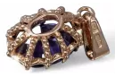 Silver 925 pendant with alexandrite vpc008s Russian Soviet Vintage style