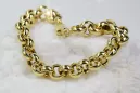 Italienisch gelb 14 Karat Gold Ankerarmband cb025y Italienisch gelb 14 Karat Gold Ankerarmband cb025y