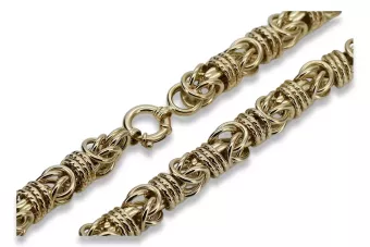 Italiană galben 14k aur Anchor brățară cb009y