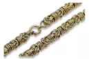 Italiană galben 14k aur Anchor brățară cb009y