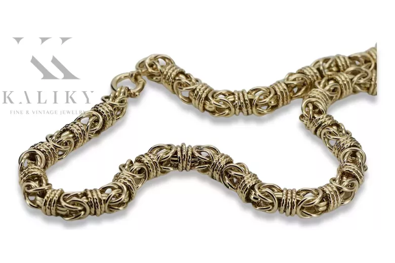 Italiană galben 14k aur Anchor brățară cb009y