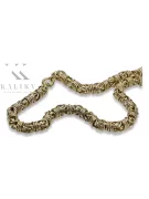 Italiană galben 14k aur Anchor brățară cb009y
