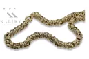 Italiană galben 14k aur Anchor brățară cb009y