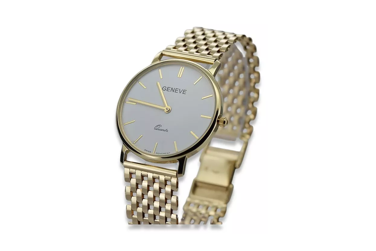 Goldene Herrenuhr Geneve ★ zlotychlopak.pl ★ Gold Reinheit 585 333 Niedriger Preis! Goldene Herrenuhr Geneve ★ zlotychlopak.pl ★ Gold Reinheit 585 333 Niedriger Preis!